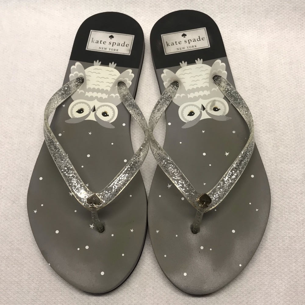 Kate Spade flip flops size 7-8